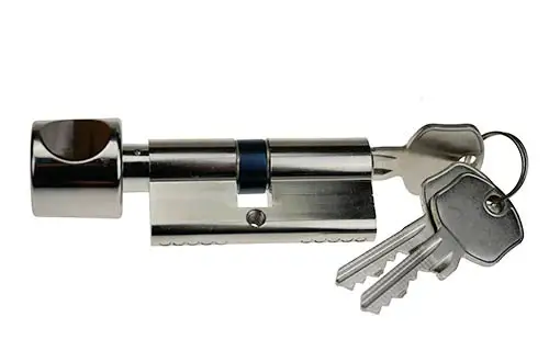 Sicherheitszylinder mit Knaufzylinder